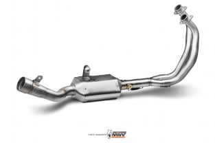 Mivv Speed Edge RVS Compleet Uitlaatsysteem met E-keur Yamaha MT-07 2014 > 2020